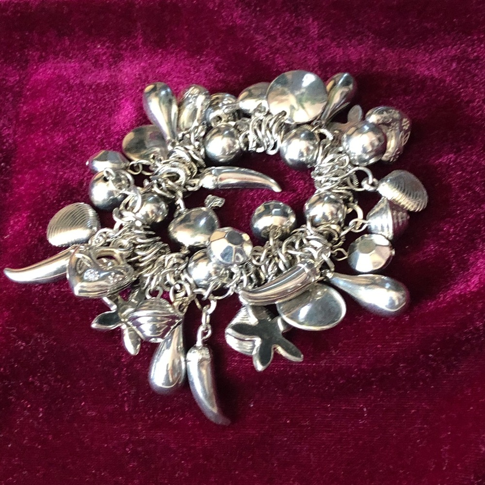 Sliver Charms Bracelet